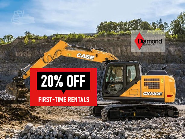 Diamond Equipment First-Time Renters Promotion
